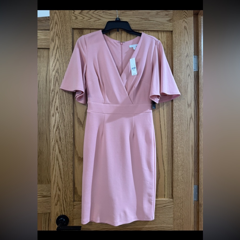 New York & Company Blush Midi Dress